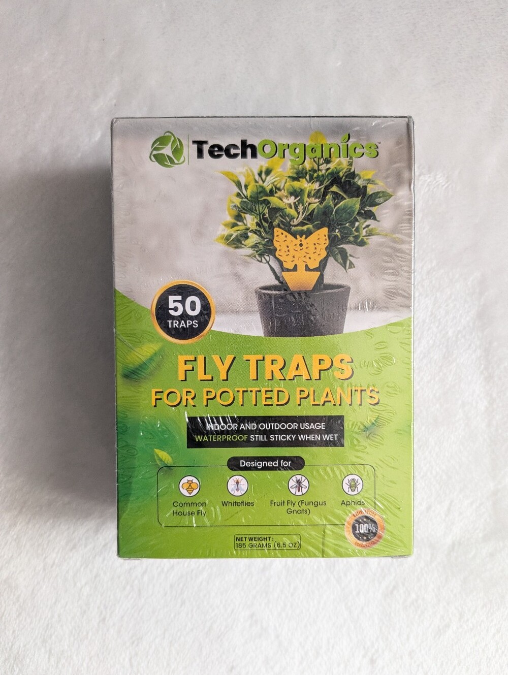 1 Box Of Sticky Fly Traps